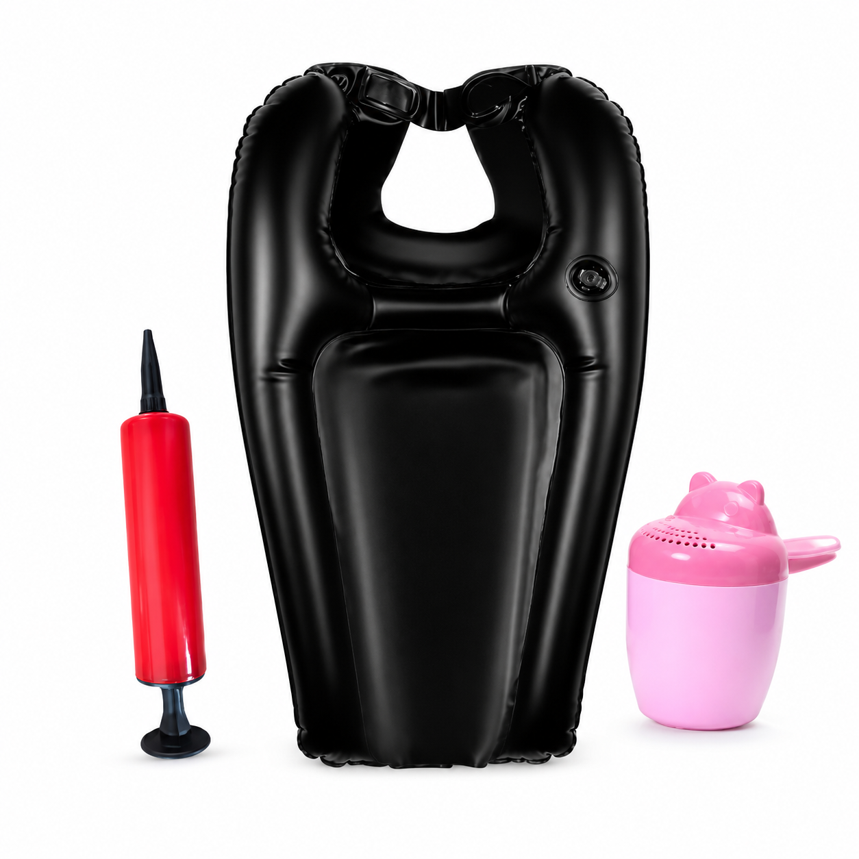 Foldable Inflatable Shampoo Pillow For Home Use