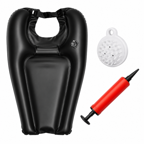 Foldable Inflatable Shampoo Pillow For Home Use
