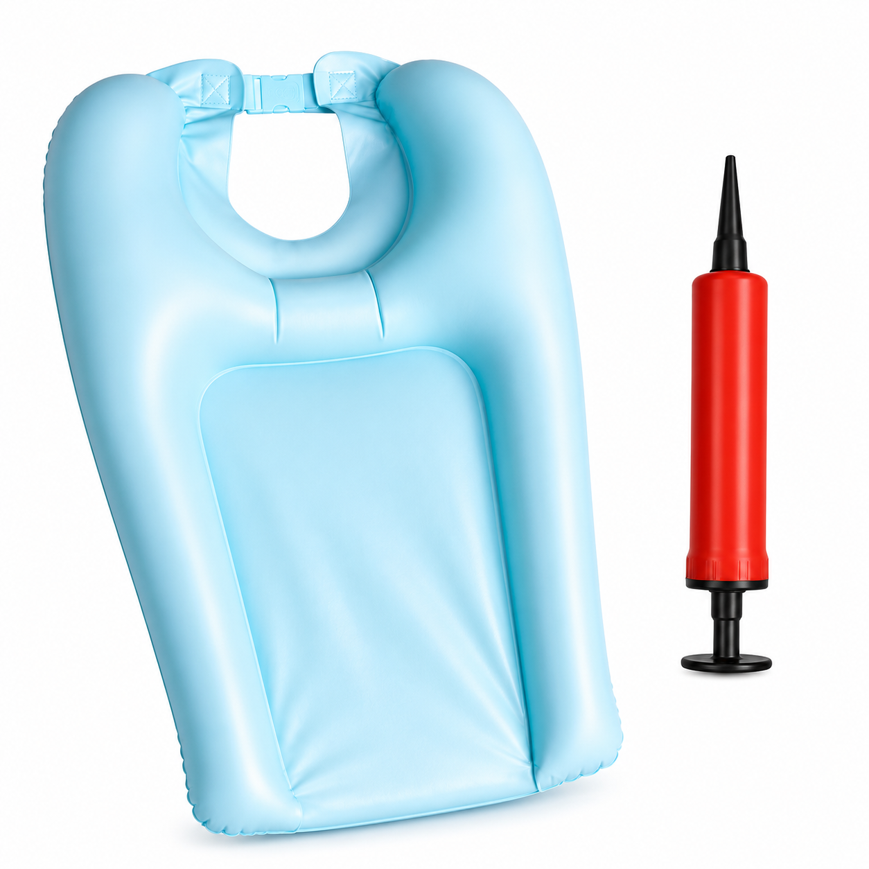 Foldable Inflatable Shampoo Pillow For Home Use