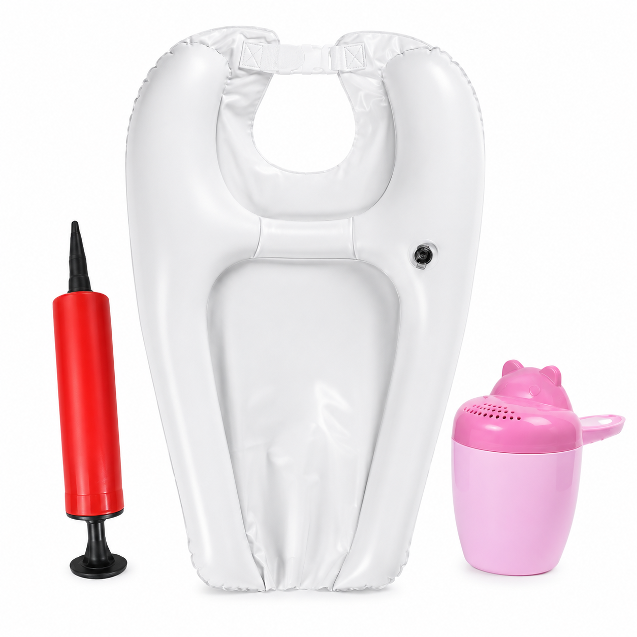 Foldable Inflatable Shampoo Pillow For Home Use